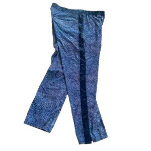 RARE LULULEMON Tuxedo Stripe Printed Straight Leg Pants Trousers - Size 10
